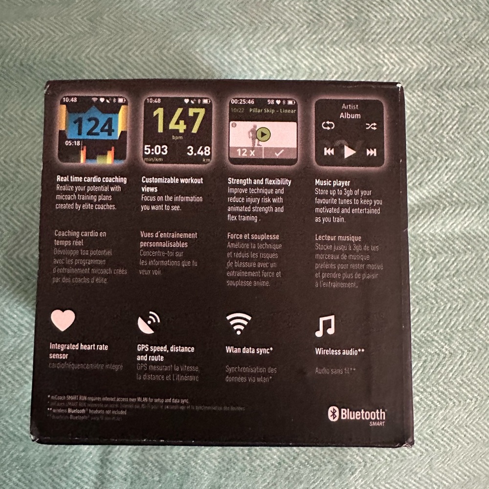 Adidas micoach Smart Run New in box! - Picture 3 of 4
